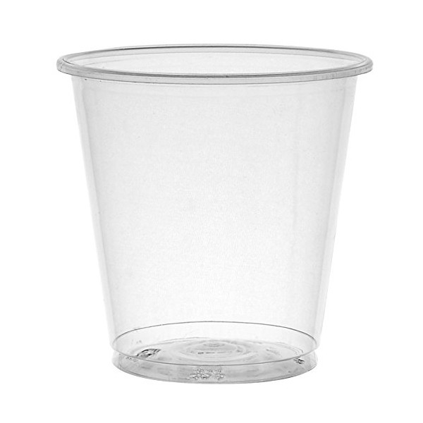 Clear Plastic 3 Ounce Cup